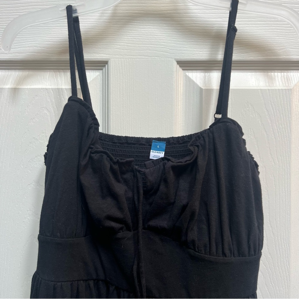 Old Navy large black sundress - Picture 7 of 7